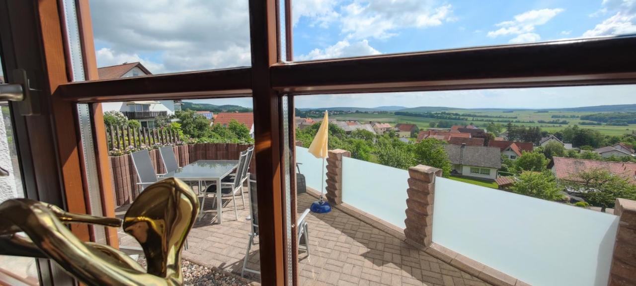 Ferienwohnung Look Wide Oberelsbach Luaran gambar